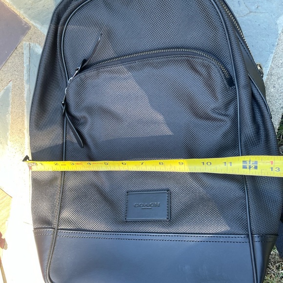 Coach Black Commuter/Travel Backpack NWT - Picture 3 of 7